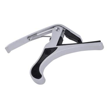 Imagem de Capotraste Cinza Com Haste Longa Para Violão E Guitarra