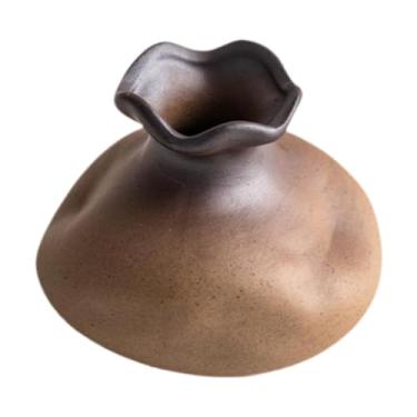 Imagem de BLWOTMOR Vaso de Cerâmica para Decoração de Mesa, Suporte para Arranjos Florais, Enfeite para Mesa E Prateleira, Style B, Tamanho real