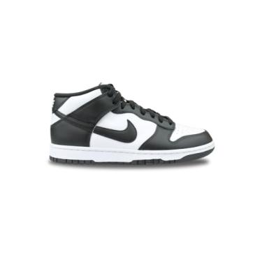 Imagem de Nike Dunk Mid (FQ8784-100, branco/branco/preto/preto), Branco, 41 BR