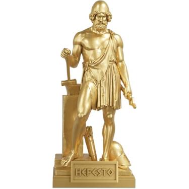 Imagem de Estátua Hefesto Deus Grego da Forja - Herman Wilhelm Bissen (Cor Ouro)