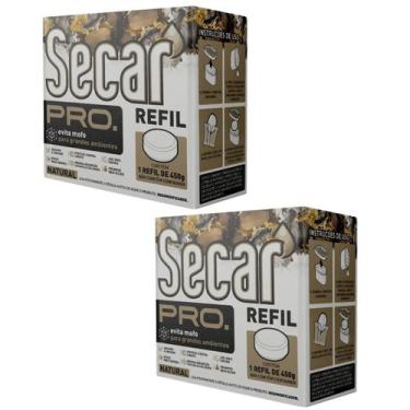 Imagem de 2 Refis Para Anti Mofo Secar Container Pro Alta Duração 450G