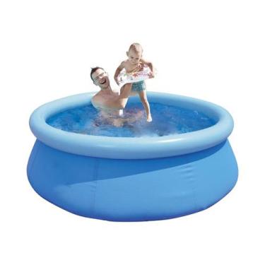 Imagem de Piscina Inflável Redonda Com Borda 1000L Lazer 168X51CM - Wellmix