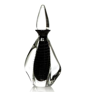 Imagem de Garrafa Em Cristal Murano Preto - São Marcos 43cm