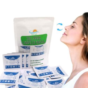 Imagem de Sal Sem Iodo Lavagem Nasal Ultra Fino Sachê Com 30 Unidades - Biotech 