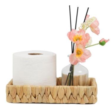 Imagem de Bandeja de banheiro ORDELITE Water Hyacinth 25x15x5cm Bancada