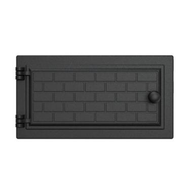 Imagem de Porta De Forno A Lenha Em Ferro Fundido Tijolinho 33x15cm - LIBANEZA