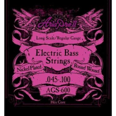 Imagem de Encordoamento Para Baixo 4 Cordas .045 Ags600 Aria Pro Ii - Aria Guita
