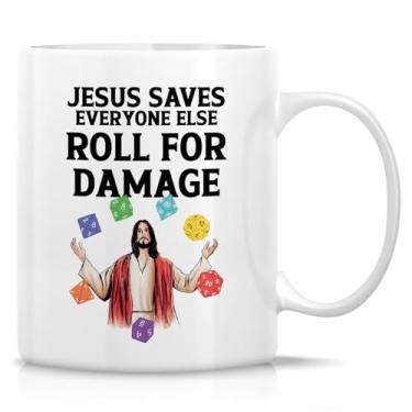 Imagem de Retreez Caneca engraçada para jogadores de jogos de tabuleiro – xícara de café ou chá de cerâmica de 325 ml – Presente bem-humorado para amantes de jogos de tabuleiro, geeks, jogadores de mesa