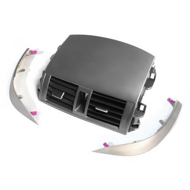 Imagem de Aspaton Painel de ventilação de saída A/C central e acabamento de tira compatível com Corolla 2009-2013 55670-02160 5566302060