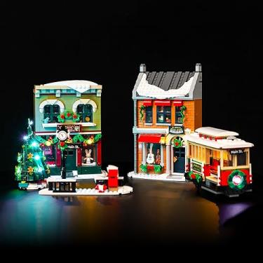 Imagem de Hilighting Upgraded Led Light Kit for Lego Holiday Main Street Building Set, Compatible with Lego 10308 (Model Not Included)