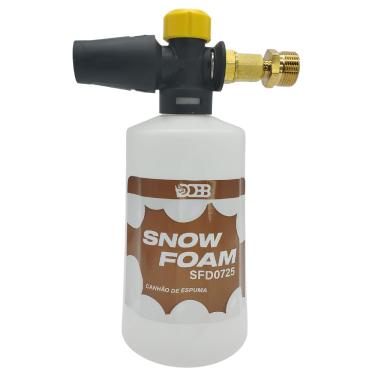 Imagem de Aplicador Snow Foam Canhão Espuma Residencial 700ml Compatível com Stanley SW22 SW25 Encaixe Metal M22 ID15