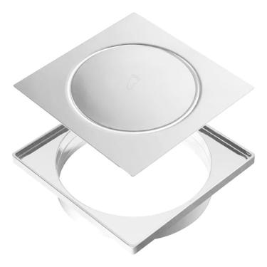 Imagem de Ralo Click Inteligente 10X10 Com Porta Grelhas Em Inox