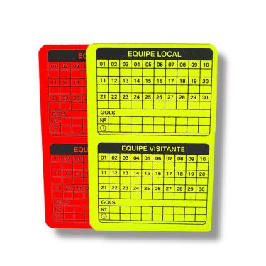 Imagem de Scalibu Sports, Cartão Arbitro Futebol de Campo, Especial, PVC