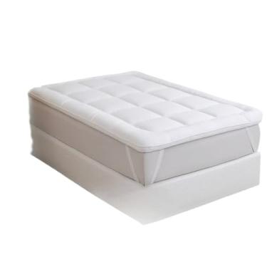 Imagem de Pillow Top Casal Extra Macio – Upgrade de Conforto e Proteção para Colchão (Branco,Solteiro)