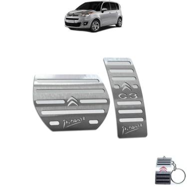 Imagem de Pedaleira Citroen C3 Picasso Automatico Aço Inox