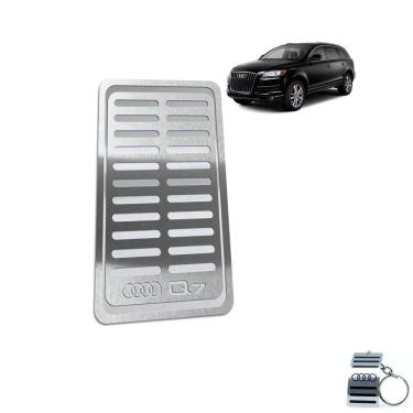 Imagem de Descanso de Pé Aço Inox Audi Q7 2016 A 2019 Prata