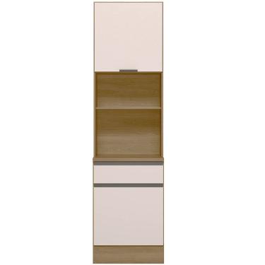 Imagem de Paneleiro Duplo 2P 1G 215x58 cm 12634 Etti Carvalho Oak Off White PLN