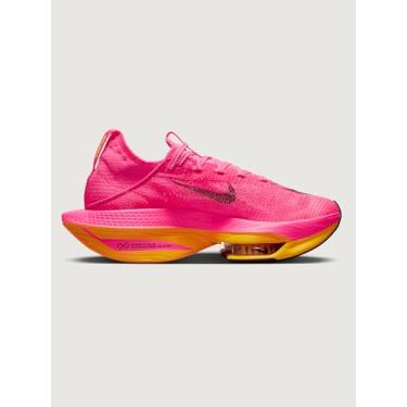 Imagem de NIKE Tênis de corrida feminino Air Zoom, Hyper Pink Preto Laser Laranja, 4.5 UK