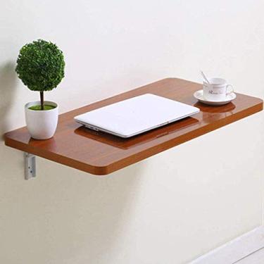 Imagem de XFNVXC Mesa dobrável de folhas suspensas, mesa flutuante dobrável para uso pesado, mesa de jantar, mesa de estudo, laptop para garagem, galpão, escritório doméstico/lavanderia