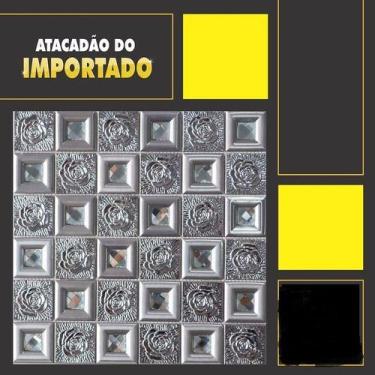 Imagem de Pastilha Cromada 30 X 30 Cm - Azetta