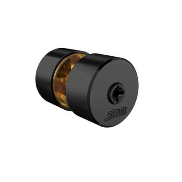 Imagem de Cilindro 1800/1803 Tetra Chave Com Parafuso Preto Stam