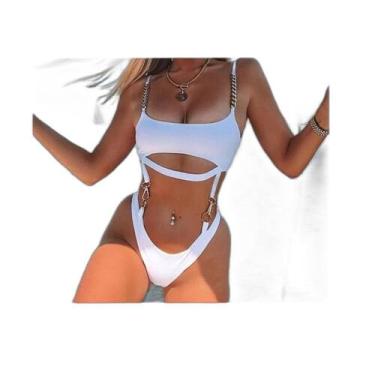 Imagem de Piercing Umbigo Sexy Stras Ponto Luz Dourado - 3I