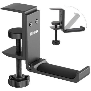 Imagem de Suporte para fone de ouvido Under Desk VIJIM Dobrable Hanger Mount