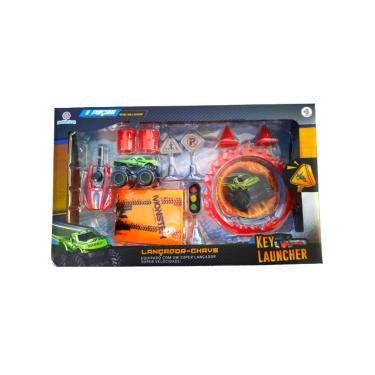Imagem de Carrinho Brinquedo Key Launcher Lançador Chave - Polibrinq