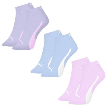 Imagem de Kit 3 Pares De Meias Puma Sapatilha Feminina