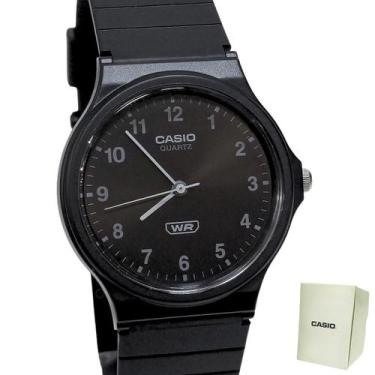 Imagem de Relógio Casio Unissex Analógico Bioresina Preto MQ-24B-1BDF
