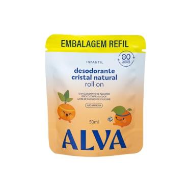 Imagem de Alva Refil Desodorante Infantil Roll On 50ml