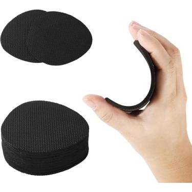 Imagem de 10 peças de almofadas de ginástica para levantamento de peso, barra de ginástica de borracha para levantamento de peso Versa Grips, luvas alternativas de treino para mulheres e homens, sem mãos suadas