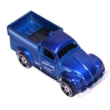 Imagem de Miniatura Volks Fusca Azul Pickup Escala 1:64 Metal Castela