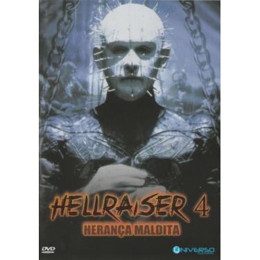 Imagem de DVD Hellraiser 4 Herança Maldita Original - FLASH STAR