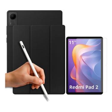 Imagem de Capa Smart Para Xiaomi Redmi Pad 2 + Caneta Stylus + Película - Xila, 