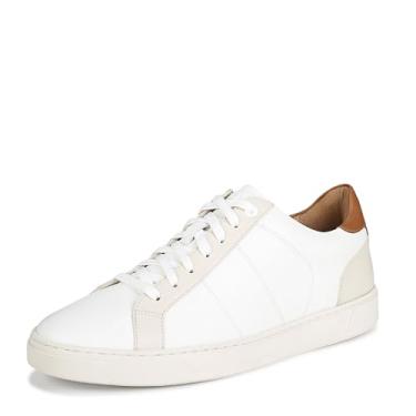 Imagem de Vionic Tênis masculino Lucas II, Couro creme, branco, 41 BR
