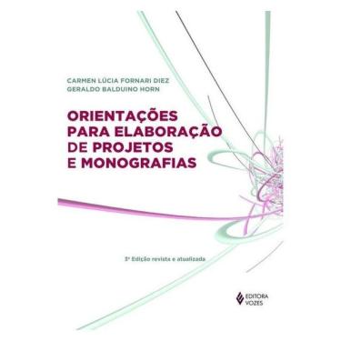 Imagem de Orientações Para Elaboração De Projetos E Monografias
