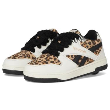 Imagem de HEELYS Tênis infantil unissex Bb 4500 Low (Little Big Kid) com salto com rodas, Creme/marrom/preto, 21