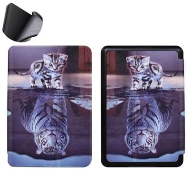 Imagem de Yzlvigrous Capa para Kindle Paperwhite 12th/Colorsoft Signature Edition 1ª Geração 2024, Tampa com Sono/desperta Automático, TPU Macio de 7 Polegadas, Modelo: SA59CP/SA568B/SA569P