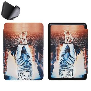 Imagem de Yzlvigrous Capa para Kindle 11th Gen 2024/2022, Casca Traseira de TPU Suave com Sono Automático e Despertar, Modelo Compatível com Tampa de 6 Polegadas: RS23CV/C2V2L3