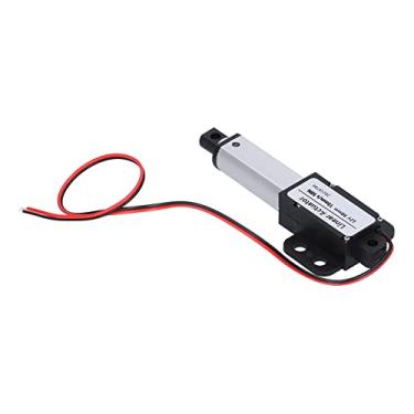 Imagem de POENVFPO Atuador Linear Elétrico de 12v, Atuador de Movimento Linear Com Curso de 30mm para Robótica, Automação Residencial, Uso Industrial (Curso 30mm-15mm/s-50N)