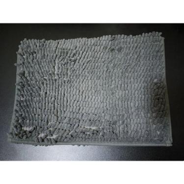 Imagem de Tapete Banheiro 40x60 Antiderrapante Bolinha Microfibra Macarrão Luxo 