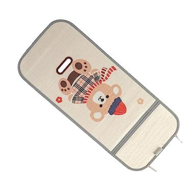 Imagem de Generic Almofada Refrigeradora para Carrinho de bebê, Elegante, Respirável, Assento para Carrinhos, Bambu, Seda Gelada (Urso)