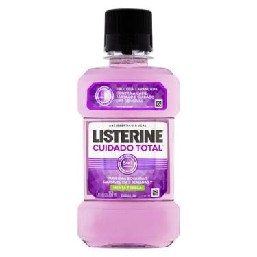 Imagem de Enxaguante Bucal Cuidado Total Menta Fresca Listerine 250ml