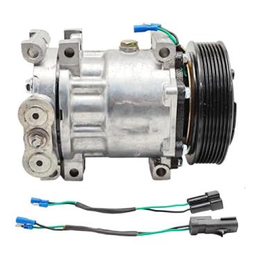Imagem de Compressor A/C com embreagem veículo compressor de ar condicionado treeligo-CO441010