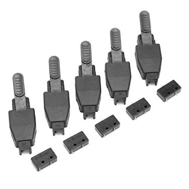 Imagem de YWBL-WH Interruptor de Tocha de Soldagem TIG Formado Integralmente, Interruptor de Tocha ABS Preto para Solda de Argônio 5-Pack, Superfície Lisa e Fácil Instalação, Tamanho Pequeno, Peso Leve, Fácil