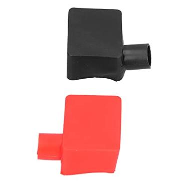 Imagem de aqxreight 20 Unidades de Tampa de Bateria de Borracha para Carro Quadrado Isolante Protetor de Terminal Superior Conjunto de Fiação Flexível Toda a Bateria para a Instalação da Tampa Permite Moldar