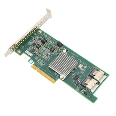 Imagem de Solinder PCI E X8 Array Card SAS2308 6G 2 SAS Mini Interface Suporta Disco 16T para Servidor, Velocidade SSD 450M, Amplamente Utilizado Em Bibliotecas de Fitas Virtuais, Bancos de Dados,