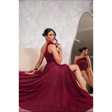 Imagem de Vestido Longo De Festa Para Madrinha De Casamento, Formatura - Bia Mod