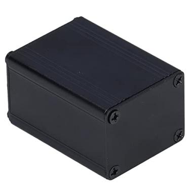 Imagem de Hyuduo Caixa de Gabinete Elétrico Caixa de Alumínio de Junção 6063-T5 Integrado Selado para o Amplificador DIY Placa de Circuito de Habitação Com Ranhuras Embutidas Montagem